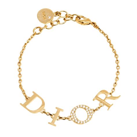 dior armband damen gold|dior wrist bracelets.